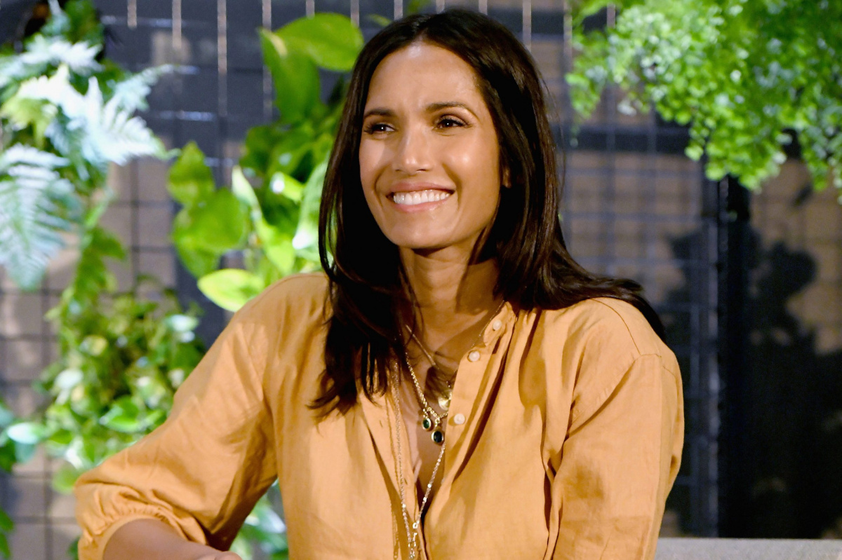 Padma Lakshmi Celebrates Th Birthday In A Bikini With Partner Adam Dell