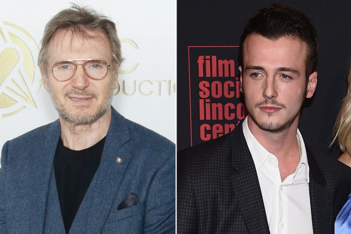 Liam Neeson and son Micheál Richardson costar in ‘Made in Italy’