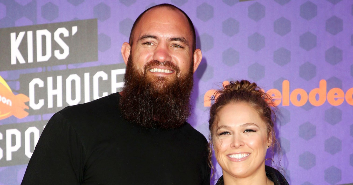 Pregnant! WWE's Ronda Rousey Expecting 1st Child With Husband Travis Browne(02)