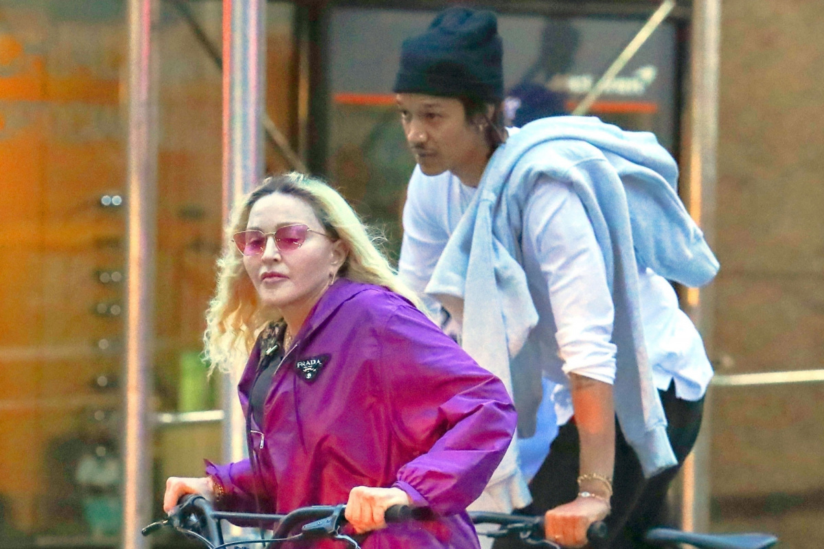 Madonna and her boyfriend bike ride in NYC and more star snaps