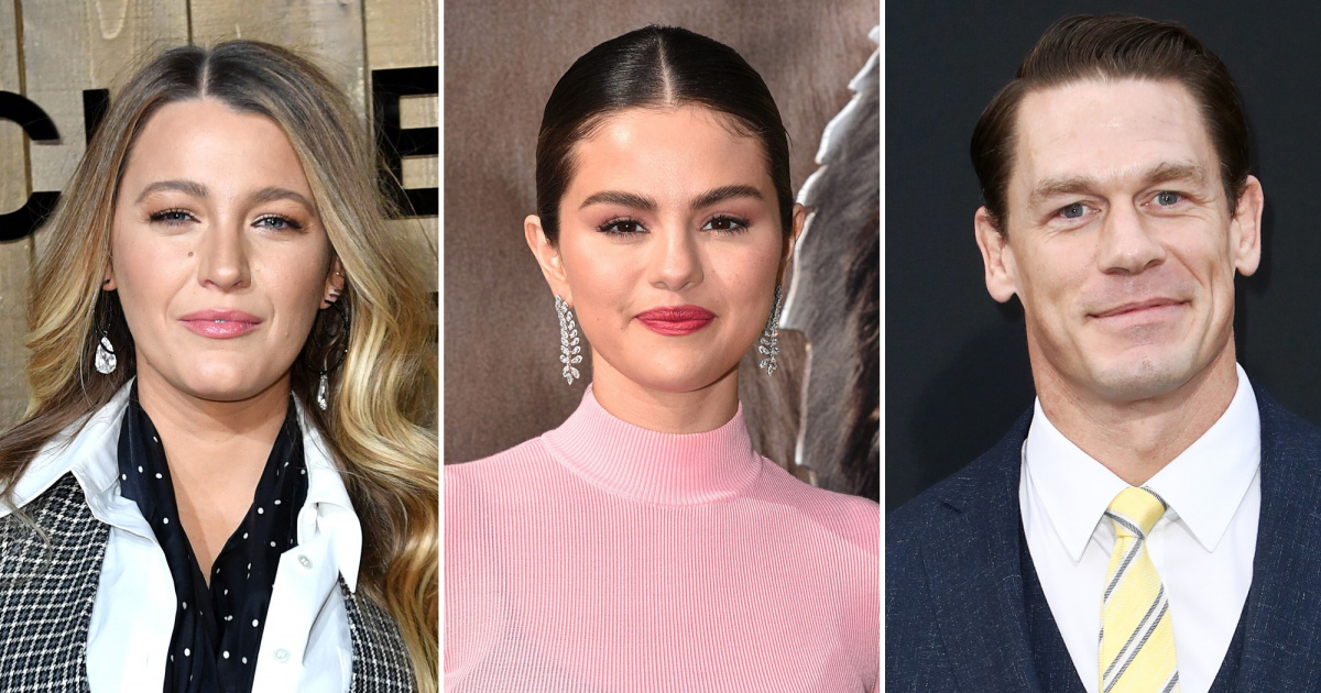 Celebrity Boy Band Fans! Blake Lively, Selena Gomez, John Cena and More