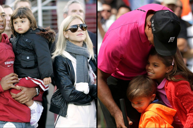 Tiger Woods' Family Album: See Pics With His and Elin Nordegren's 2 Kids