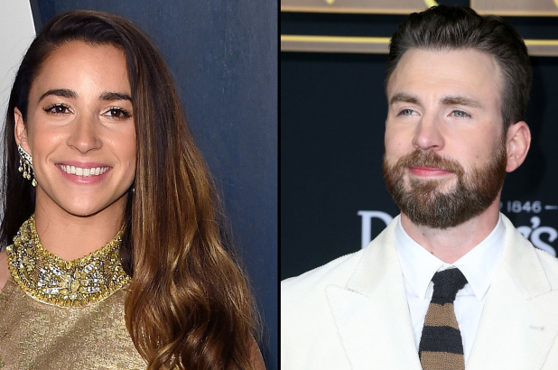 Pawfect Pals! Aly Raisman Dishes on Viral Puppy Playdate With Chris Evans